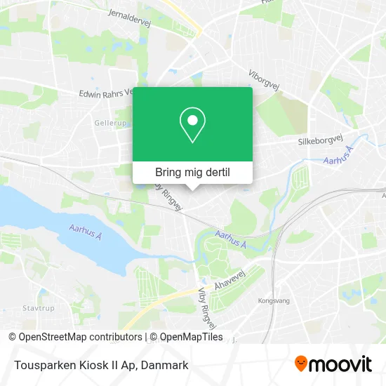 Tousparken Kiosk II Ap kort