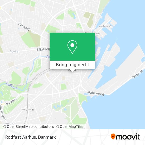 Rodfast Aarhus kort