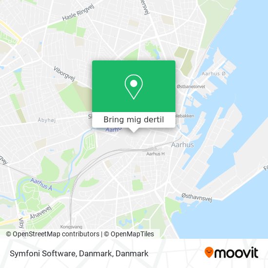 Symfoni Software, Danmark kort