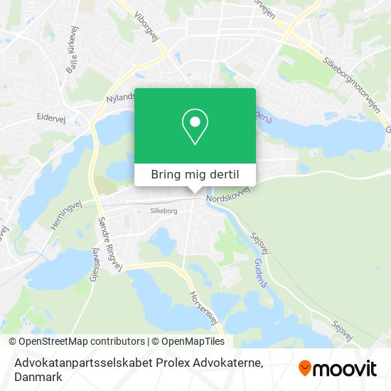 Advokatanpartsselskabet Prolex Advokaterne kort