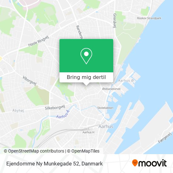 Ejendomme Ny Munkegade 52 kort