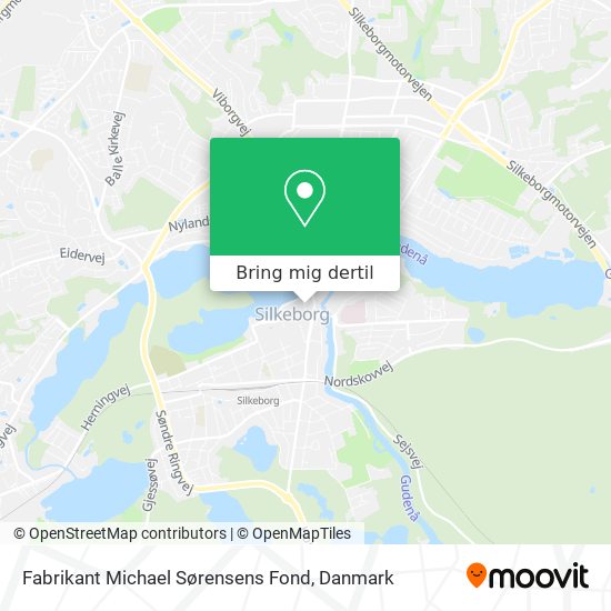 Fabrikant Michael Sørensens Fond kort