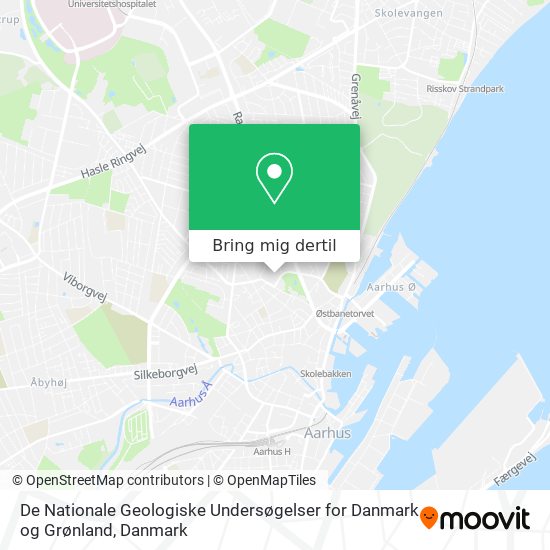 De Nationale Geologiske Undersøgelser for Danmark og Grønland kort