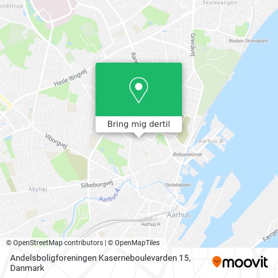 Andelsboligforeningen Kaserneboulevarden 15 kort