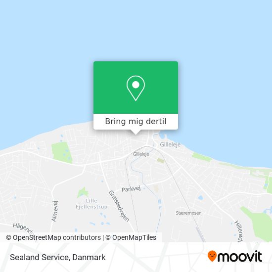 Sealand Service kort