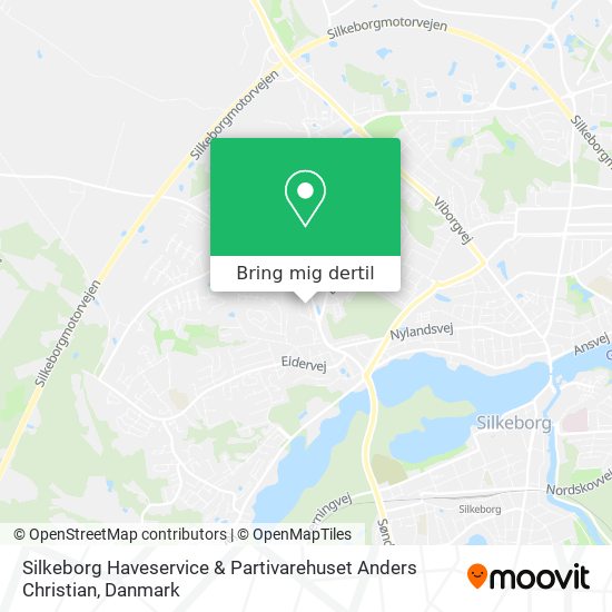 Silkeborg Haveservice & Partivarehuset Anders Christian kort