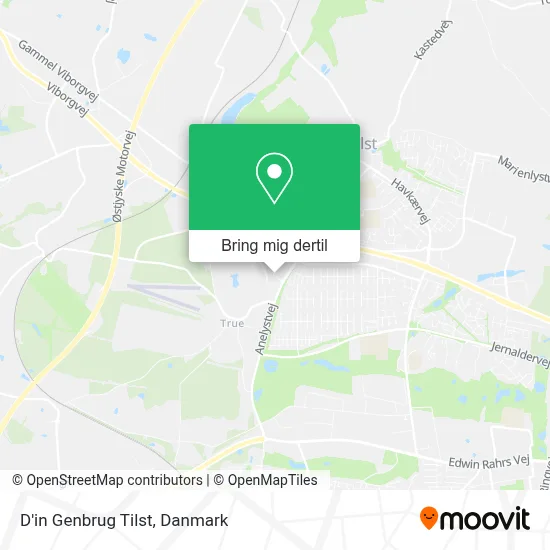 D'in Genbrug Tilst kort