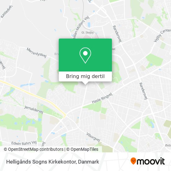 Helligånds Sogns Kirkekontor kort