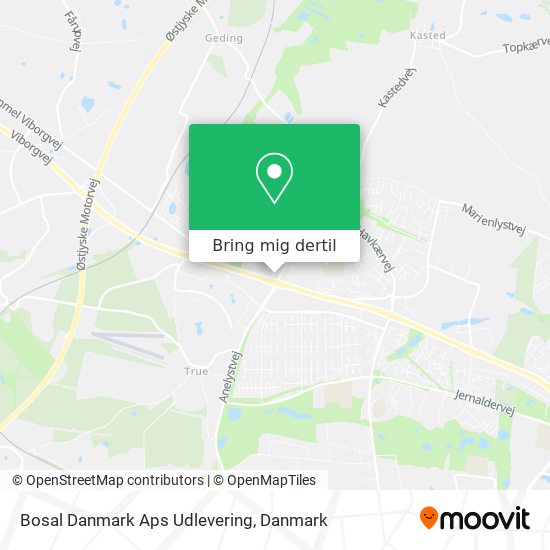 Bosal Danmark Aps Udlevering kort