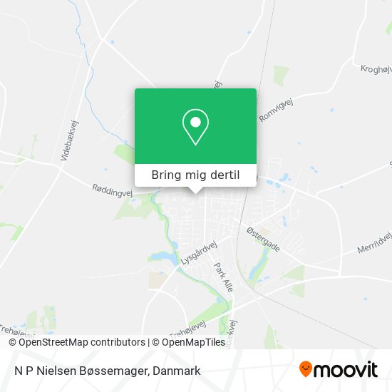 N P Nielsen Bøssemager kort