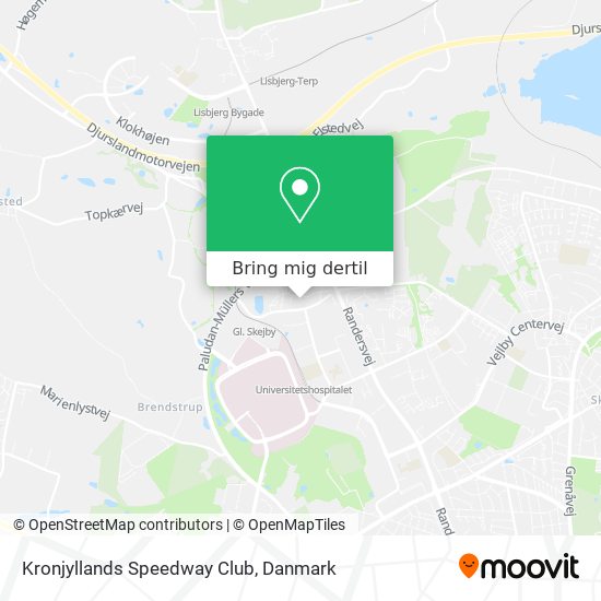 Kronjyllands Speedway Club kort