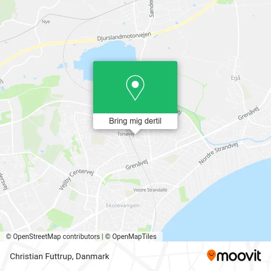 Christian Futtrup kort