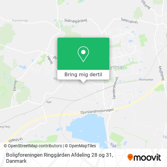 Boligforeningen Ringgården Afdeling 28 og 31 kort