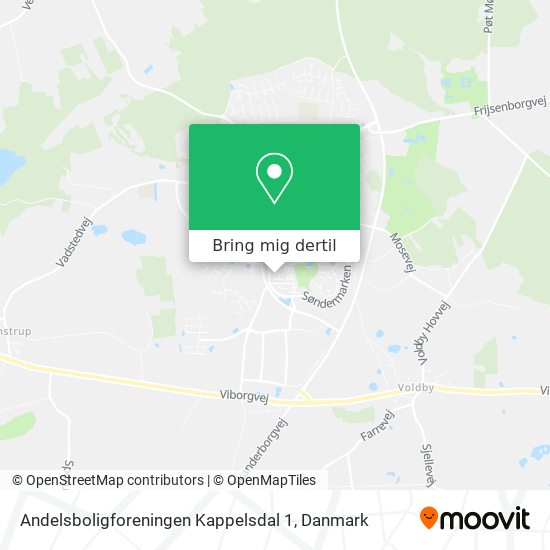 Andelsboligforeningen Kappelsdal 1 kort