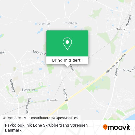 Psykologklinik Lone Skrubbeltrang Sørensen kort