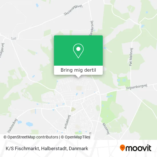 K/S Fischmarkt, Halberstadt kort