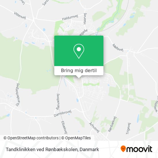 Tandklinikken ved Rønbækskolen kort
