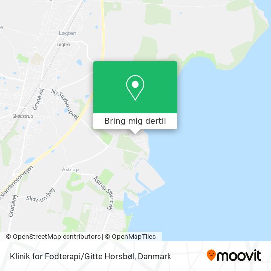 Klinik for Fodterapi / Gitte Horsbøl kort