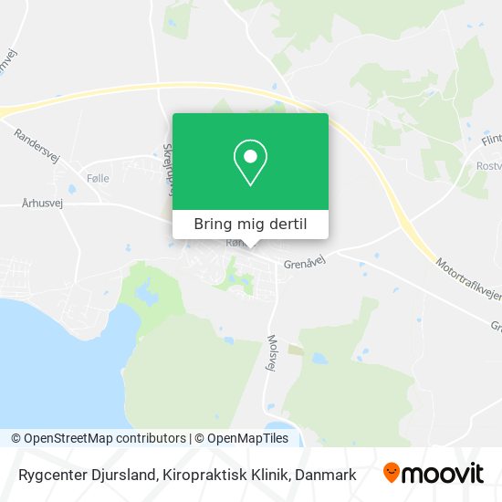 Rygcenter Djursland, Kiropraktisk Klinik kort