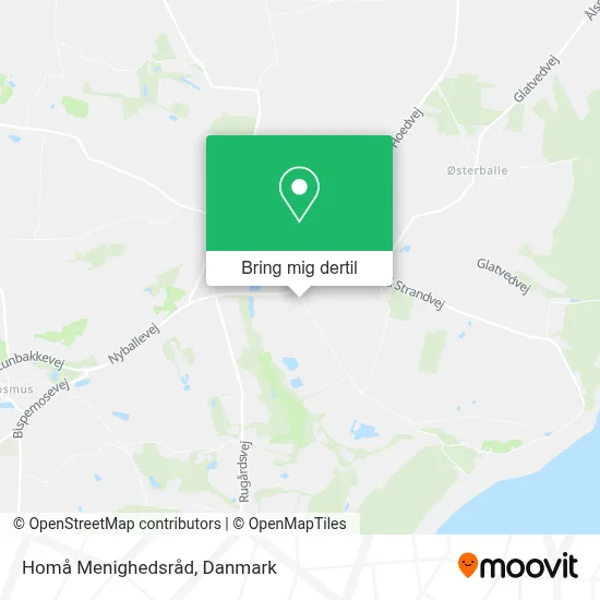 Homå Menighedsråd kort