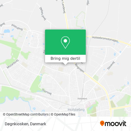 Døgnkiosken kort