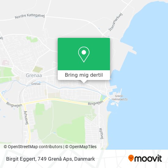 Birgit Eggert, 749 Grenå Aps kort