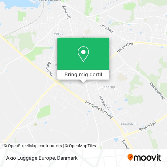 Axio Luggage Europe kort