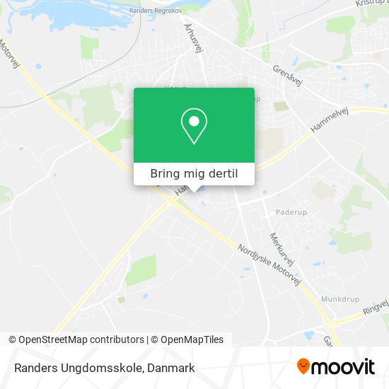 Randers Ungdomsskole kort