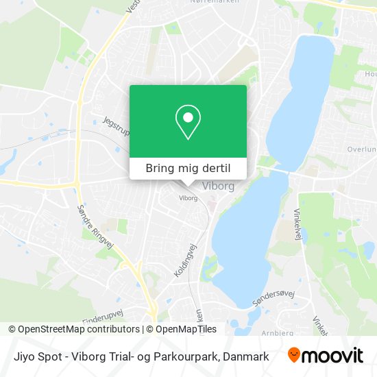 Jiyo Spot - Viborg Trial- og Parkourpark kort