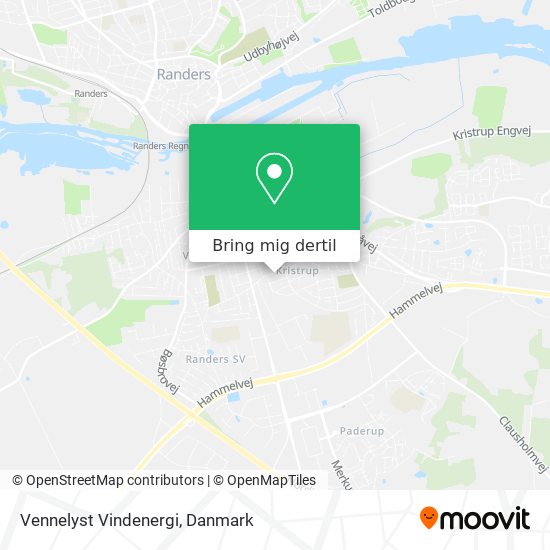 Vennelyst Vindenergi kort