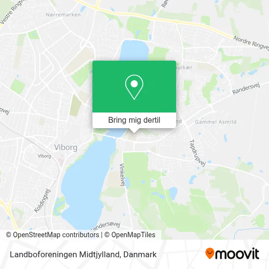 Landboforeningen Midtjylland kort