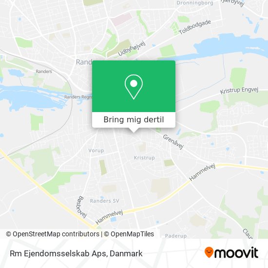 Rm Ejendomsselskab Aps kort
