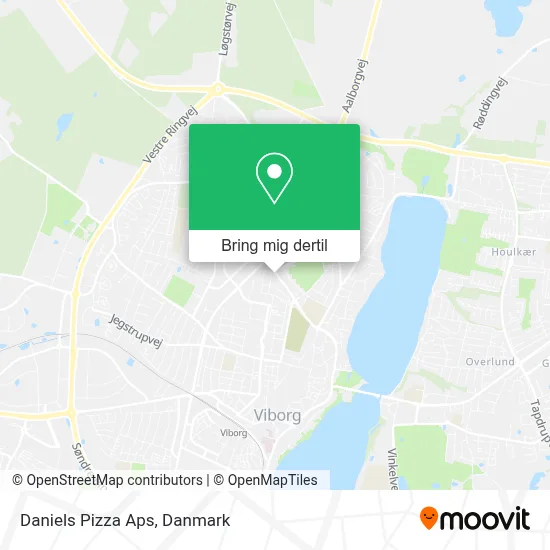 Daniels Pizza Aps kort