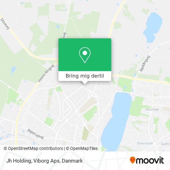 Jh Holding, Viborg Aps kort