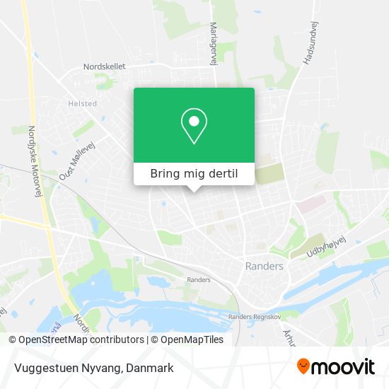 Vuggestuen Nyvang kort