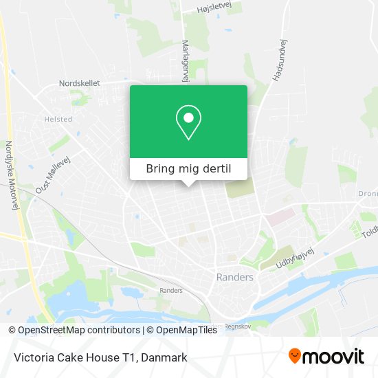 Victoria Cake House T1 kort