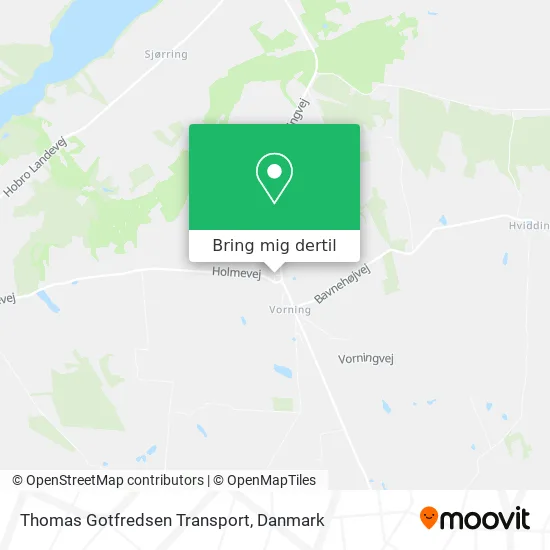 Thomas Gotfredsen Transport kort