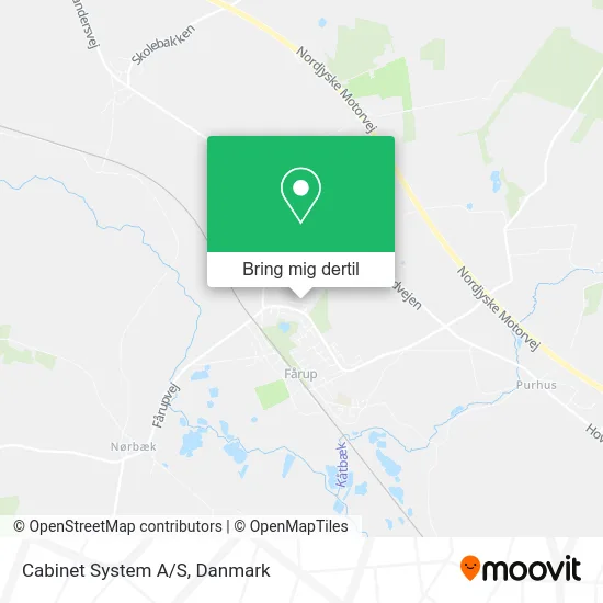 Cabinet System A/S kort