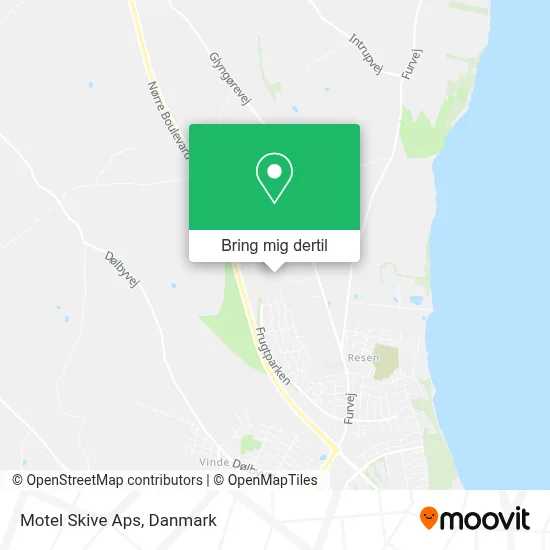 Motel Skive Aps kort