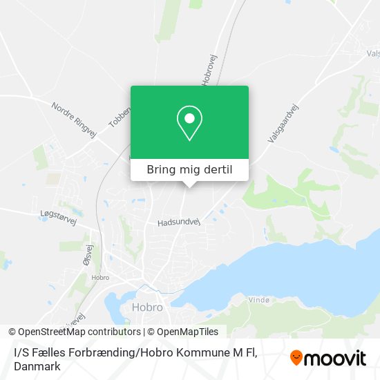 I / S Fælles Forbrænding / Hobro Kommune M Fl kort