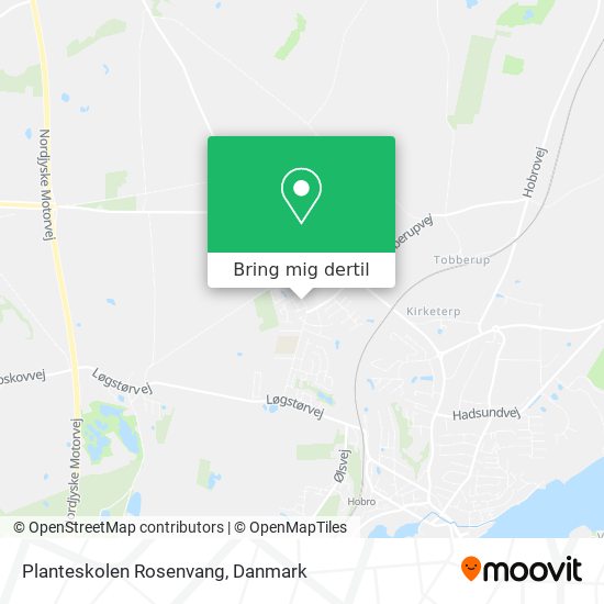 Planteskolen Rosenvang kort
