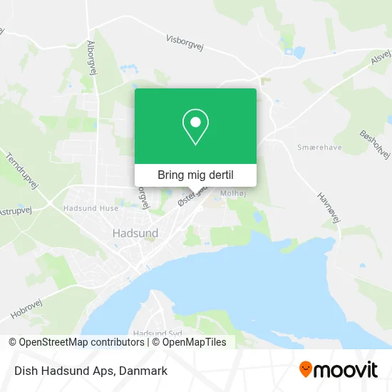 Dish Hadsund Aps kort