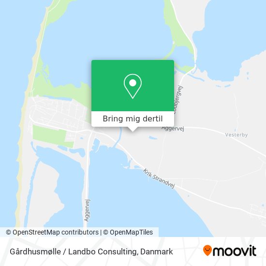 Gårdhusmølle / Landbo Consulting kort