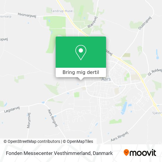 Fonden Messecenter Vesthimmerland kort