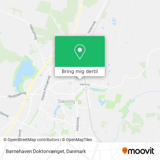 Børnehaven Doktorvænget kort