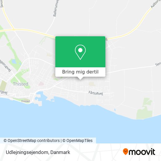 Udlejningsejendom kort