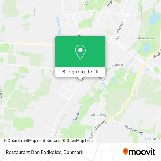 Restaurant Den Fodkolde kort