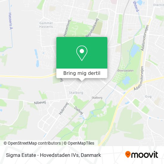 Sigma Estate - Hovedstaden IVs kort