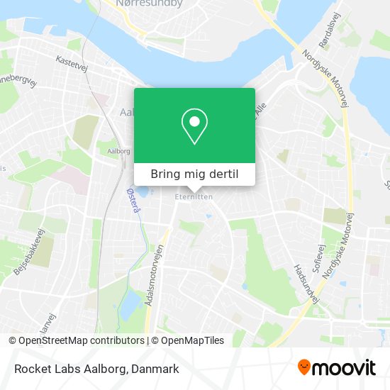 Rocket Labs Aalborg kort