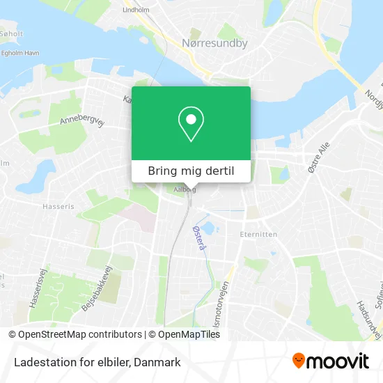 Ladestation for elbiler kort